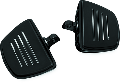 Kuryakyn Premium Mini Boards With Male Mount Adapters Black Kuryakyn Running Boards  AXOPROS