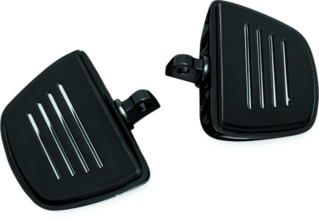 Kuryakyn Premium Mini Boards With Male Mount Adapters Black Kuryakyn Running Boards  AXOPROS