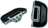 Kuryakyn Premium Ribbed Floorboards Without Adapter Chrome Kuryakyn Footpegs  AXOPROS