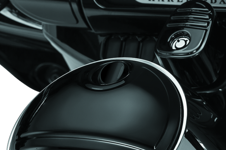 Kuryakyn Push Button Fuel Door Latch Chrome Kuryakyn Fuel Caps  AXOPROS