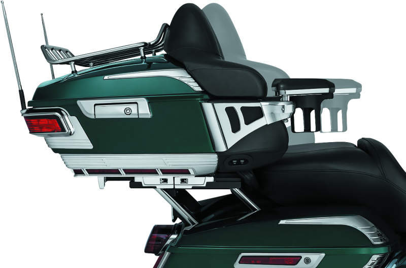 Kuryakyn Quick Adjust Tour-Pak Relocator 14-Up Touring Chrome Kuryakyn Cargo Organization  AXOPROS