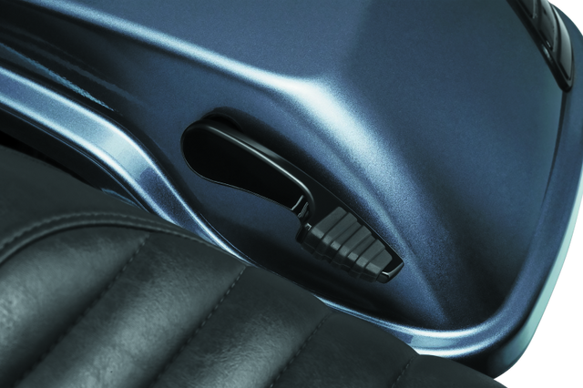 Kuryakyn Quick Draw Saddlebag Latch Handle Black Kuryakyn Bags - Saddlebags  AXOPROS