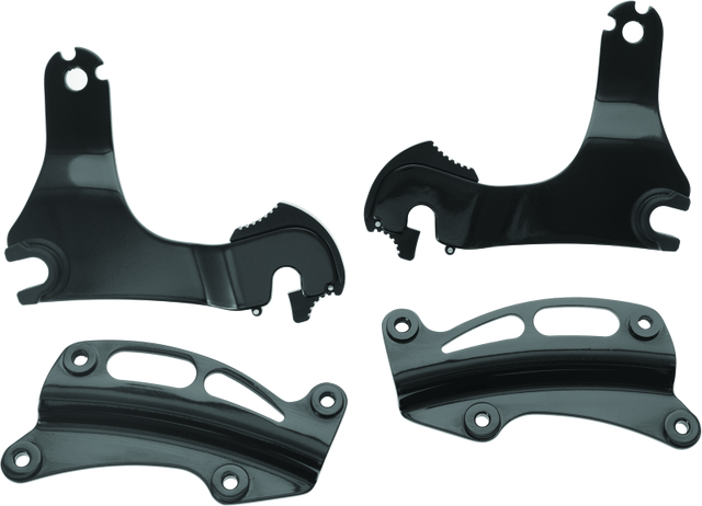 Kuryakyn Quick Release Mount For Multi-Purpose Backrest 14-Up Touring Models Black Kuryakyn Seats  AXOPROS