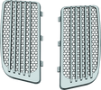 Kuryakyn Radiator Grills For Twin Cooled Models Chrome & Black (Pair) Kuryakyn Exterior Trim  AXOPROS