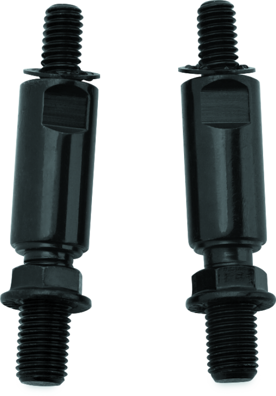 Kuryakyn Raised Mirror Mnt Adapters Gloss Black Kuryakyn Rear View Mirrors  AXOPROS