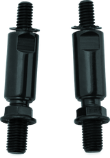 Kuryakyn Raised Mirror Mnt Adapters Gloss Black Kuryakyn Rear View Mirrors  AXOPROS