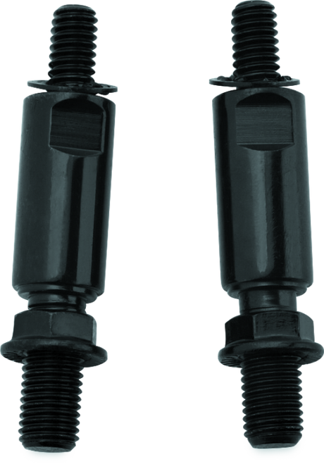 Kuryakyn Raised Mirror Mnt Adapters Gloss Black Kuryakyn Rear View Mirrors  AXOPROS