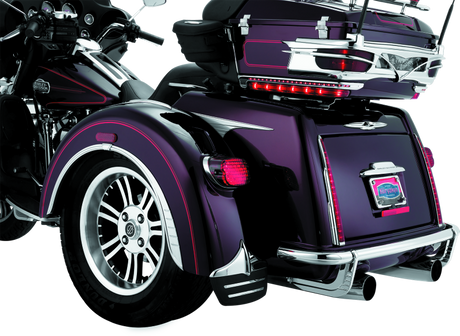 Kuryakyn Rear Bumper Accents For Trikes Chrome Kuryakyn Exterior Trim  AXOPROS