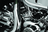 Kuryakyn Rear Cylinder Base Cover 09-16 Touring Models Kuryakyn Engine Covers  AXOPROS