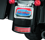 Kuryakyn Rear Fender Accents FLHX & FLTR Models Chrome Kuryakyn Exterior Trim  AXOPROS