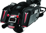 Kuryakyn Rear Fender Accents FLHX & FLTR Models Chrome Kuryakyn Exterior Trim  AXOPROS