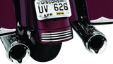Kuryakyn Rear Fender Accents FLHX & FLTR Models Chrome Kuryakyn Exterior Trim  AXOPROS