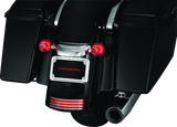 Kuryakyn Rear Fender Accents FLHX & FLTR Models Chrome Kuryakyn Exterior Trim  AXOPROS