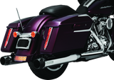 Kuryakyn Rear Fender Accents FLHX & FLTR Models Chrome Kuryakyn Exterior Trim  AXOPROS