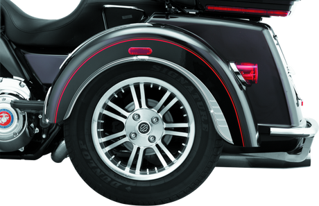 Kuryakyn Rear Fender Flares For Trikes Chrome Kuryakyn Exterior Trim  AXOPROS