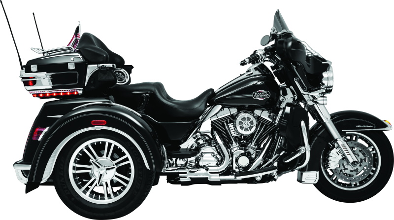 Kuryakyn Rear Fender Flares For Trikes Chrome Kuryakyn Exterior Trim  AXOPROS