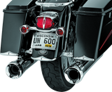 Kuryakyn Rear Fender Or Saddlebag Accent Tips Chrome (Pair) Kuryakyn Bags - Saddlebags  AXOPROS
