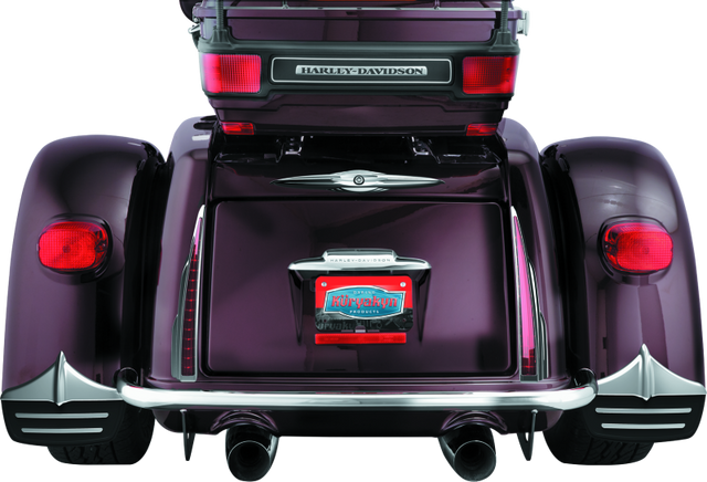 Kuryakyn Rear Mud Flaps For Trikes Chrome Kuryakyn Mud Flaps  AXOPROS