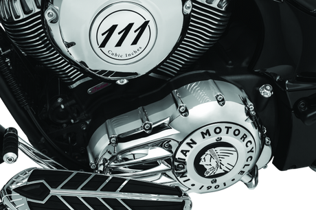 Kuryakyn Rear Oil Panel Accent Chrome Indian Kuryakyn Exterior Trim  AXOPROS
