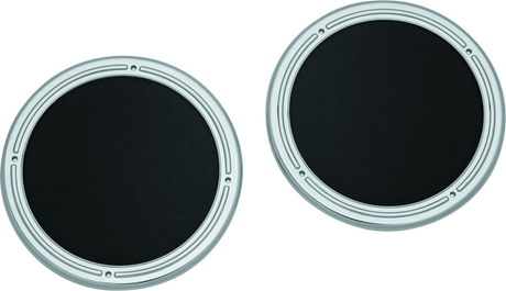 Kuryakyn Rear Speaker Accents For 14-Up Touring Models Chrome Kuryakyn Exterior Trim  AXOPROS