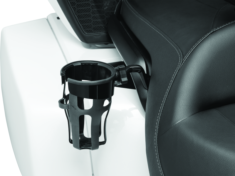 Kuryakyn Reflex Drink Holder-Passenger Mount Black Kuryakyn Cup Holders  AXOPROS