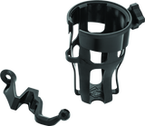 Kuryakyn Reflex Drink Holder-Passenger Mount Black Kuryakyn Cup Holders  AXOPROS