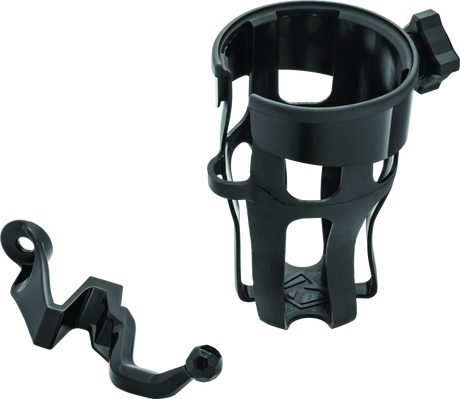 Kuryakyn Reflex Drink Holder-Passenger Mount Black Kuryakyn Cup Holders  AXOPROS