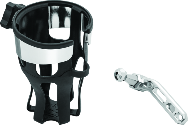 Kuryakyn Reflex Drink Holder-Perch Mount Chrome Kuryakyn Cup Holders  AXOPROS