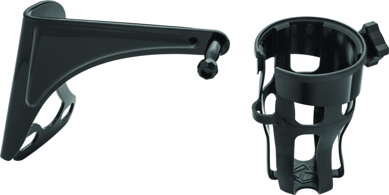 Kuryakyn Reflex Drink Holder-Passenger Mount Black Kuryakyn Cup Holders  AXOPROS