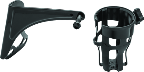 Kuryakyn Reflex Drink Holder-Passenger Mount Black Kuryakyn Cup Holders  AXOPROS