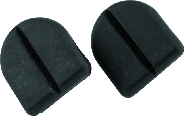 Kuryakyn Replacement Rubber For Stirrup Heel Rest Black (Pair) Kuryakyn Pedal Covers  AXOPROS