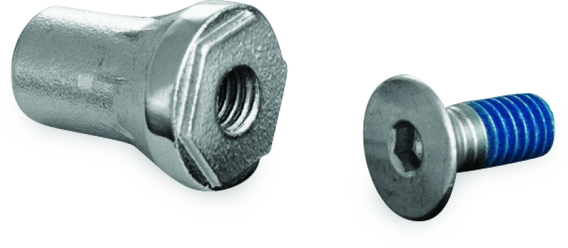 Kuryakyn Replacement Tapered Peg Mount With Screw Chrome Kuryakyn Footpegs  AXOPROS