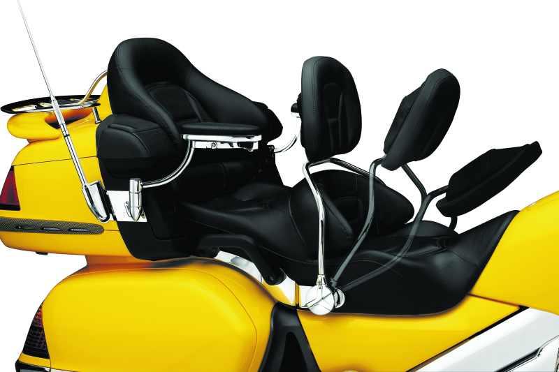 Kuryakyn Rider Backrest Honda GL1800 01-10 Models Chrome Kuryakyn Seats  AXOPROS