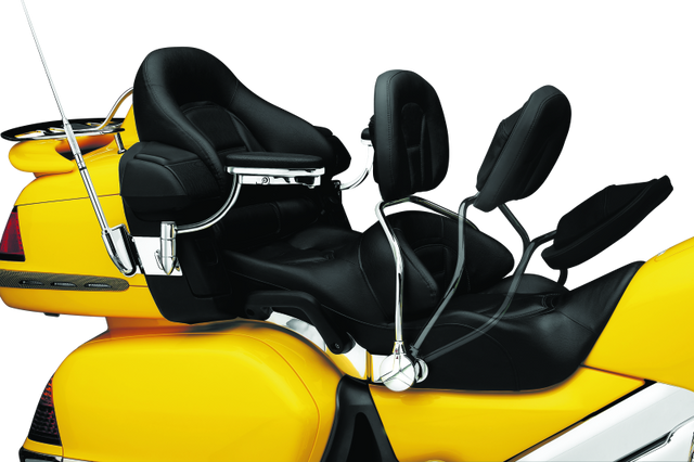 Kuryakyn Rider Backrest Honda GL1800 01-10 Models Chrome Kuryakyn Seats  AXOPROS