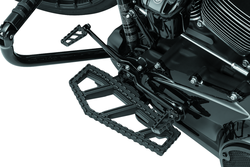 Kuryakyn Riot Floorboards Satin Black Kuryakyn Footpegs  AXOPROS