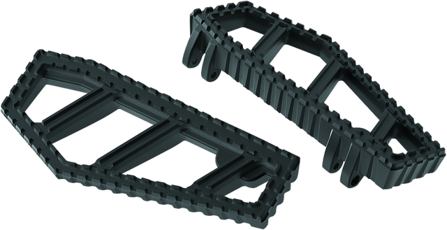 Kuryakyn Riot Floorboards Satin Black Kuryakyn Footpegs  AXOPROS