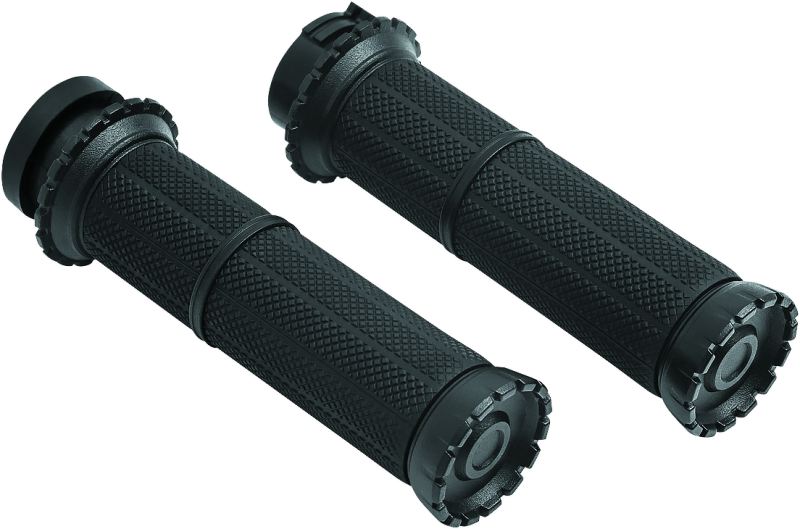 Kuryakyn Riot Grips Dual Cable Satin Black Kuryakyn Grips  AXOPROS