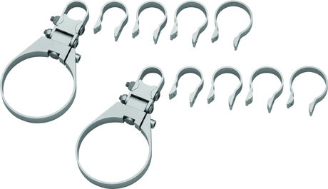 Kuryakyn Road Thunder Plus Sound Bar Satin Silver Kuryakyn Audio  AXOPROS