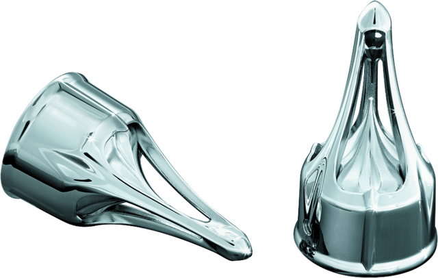 Kuryakyn Roman Axle Caps Chrome Kuryakyn Hardware - Singles  AXOPROS