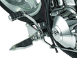 Kuryakyn Round Shift Peg Cover Honda Chrome Kuryakyn Footpegs  AXOPROS