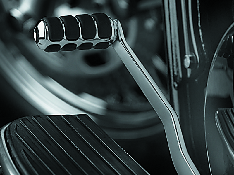 Kuryakyn Round Shifter Peg Cover Chrome Kuryakyn Footpegs  AXOPROS