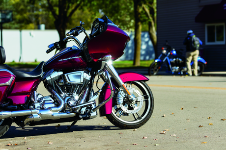 Kuryakyn Saddle Shields Heat Deflectors 09-Up Touring Smoke Kuryakyn Heat Shields  AXOPROS