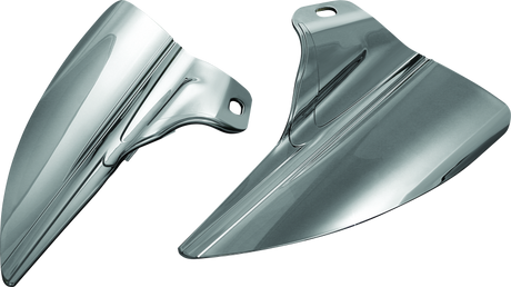 Kuryakyn Saddle Shields Heat Deflectors 09-Up Touring Smoke Kuryakyn Heat Shields  AXOPROS