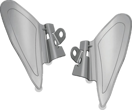 Kuryakyn Saddle Shields Heat Deflectors 14-Up Indian Models(excluding Scout) Smoke Kuryakyn Heat Shields  AXOPROS