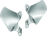 Kuryakyn Saddle Shields Heat Deflectors 18-Up Softail Models Smoke Kuryakyn Heat Shields  AXOPROS