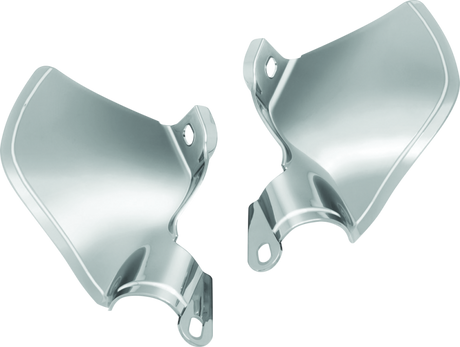 Kuryakyn Saddle Shields Heat Deflectors 18-Up Softail Models Smoke Kuryakyn Heat Shields  AXOPROS