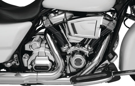 Kuryakyn Servo Cover Milwaukee-8 With Kuryakyn Air Cleaners Black Kuryakyn Air Intake Components  AXOPROS