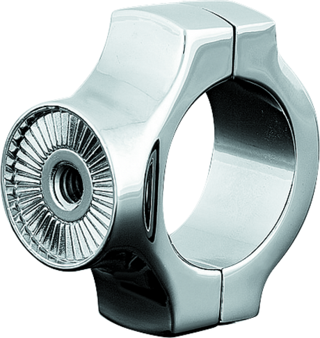 Kuryakyn Side Mount License Plate Clamp Chrome Kuryakyn License Plate Relocation  AXOPROS