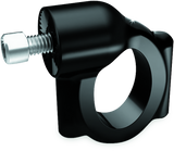 Kuryakyn Side Mount License Plate Holder Clamp 86-17 Softails Gloss Black Kuryakyn License Plate Relocation  AXOPROS