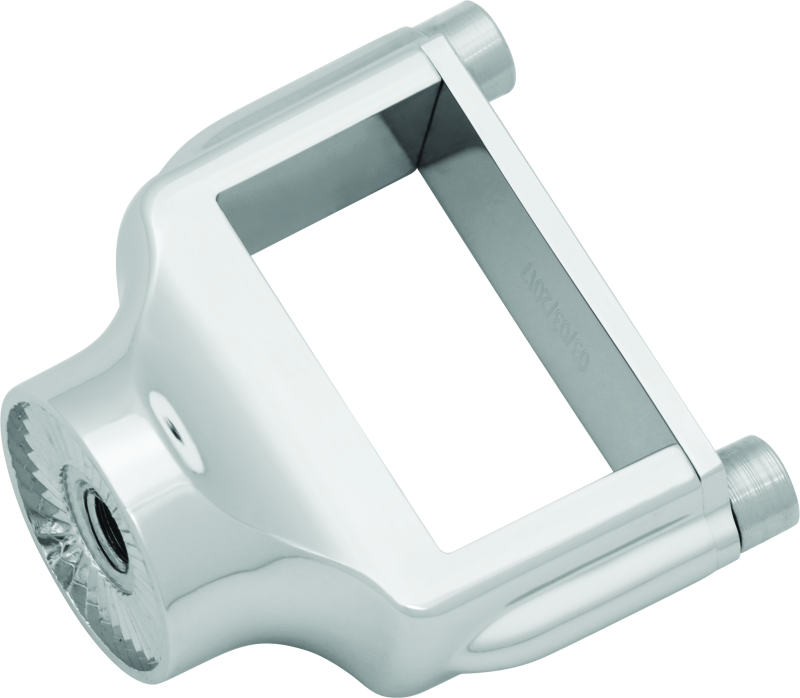 Kuryakyn Side Mount License Plate Holder Clamp 86-23 XL Models Chrome Kuryakyn License Plate Relocation  AXOPROS